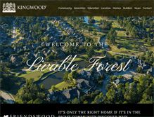 Tablet Screenshot of kingwoodonline.com